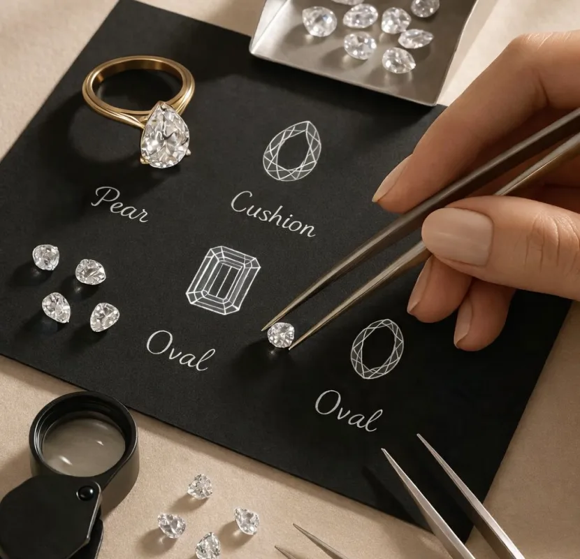 Guide explaining cut color clarity and carat of lab grown diamonds